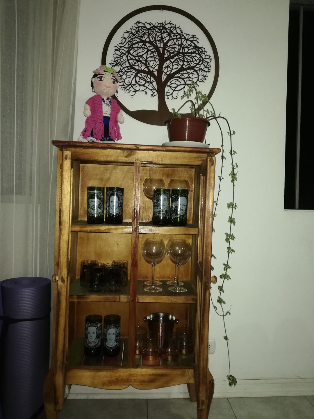 Customer photo review of Brindemos por EllosJuego de 4 Vasos