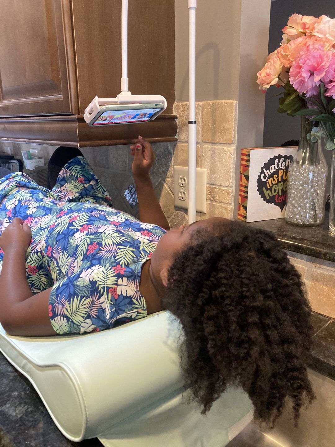 Customer photo review of The Shampoo Roll