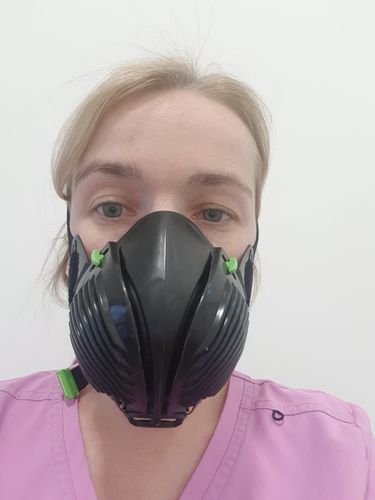 Customer photo review of Stealth P3 Respirator Facemask
