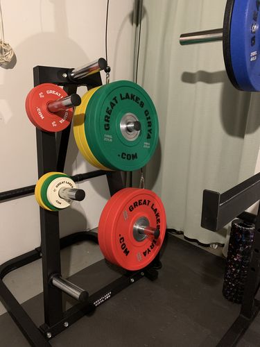 Customer photo review of Weight Plate Tree