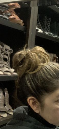 Customer photo review of JuvaBun Messy Bun