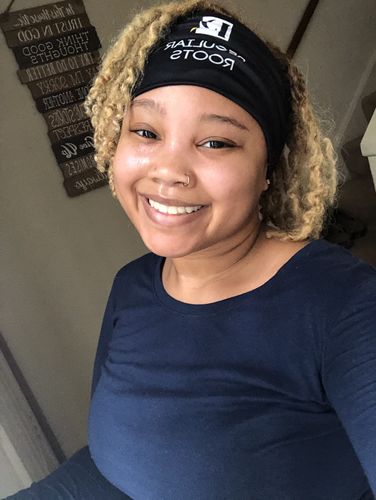 Customer photo review of Gym Headband