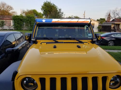 Customer photo review of RED WHITE BLUE TEXAS FLAG