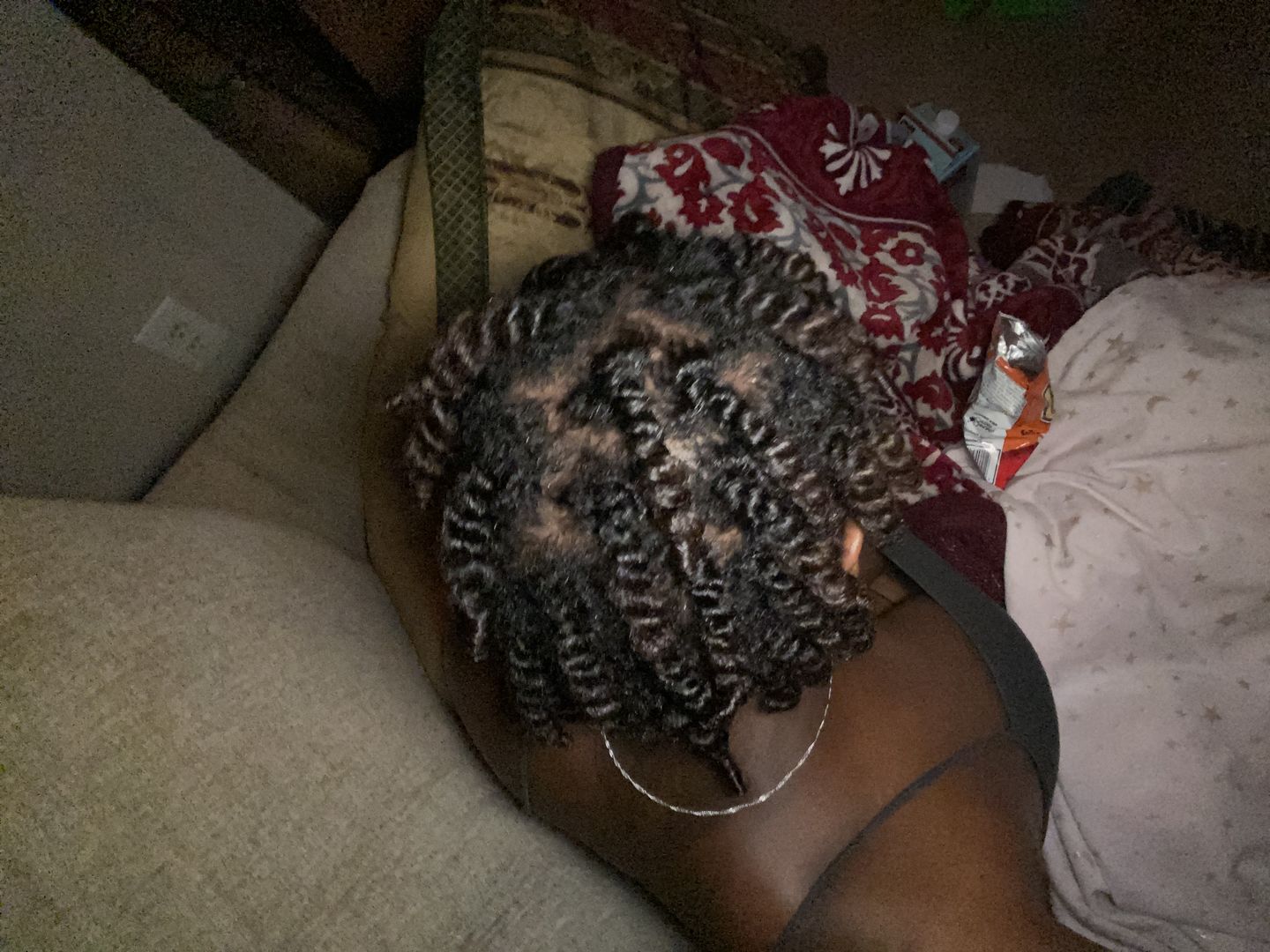 Customer photo review of Get Up, Strand Up! Caribvedic Hair Oil