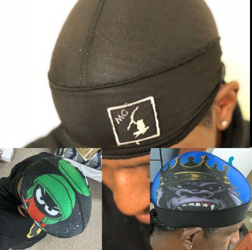 Customer photo review of DESIGN YOUR OWN CUSTOMIZED DURAG.