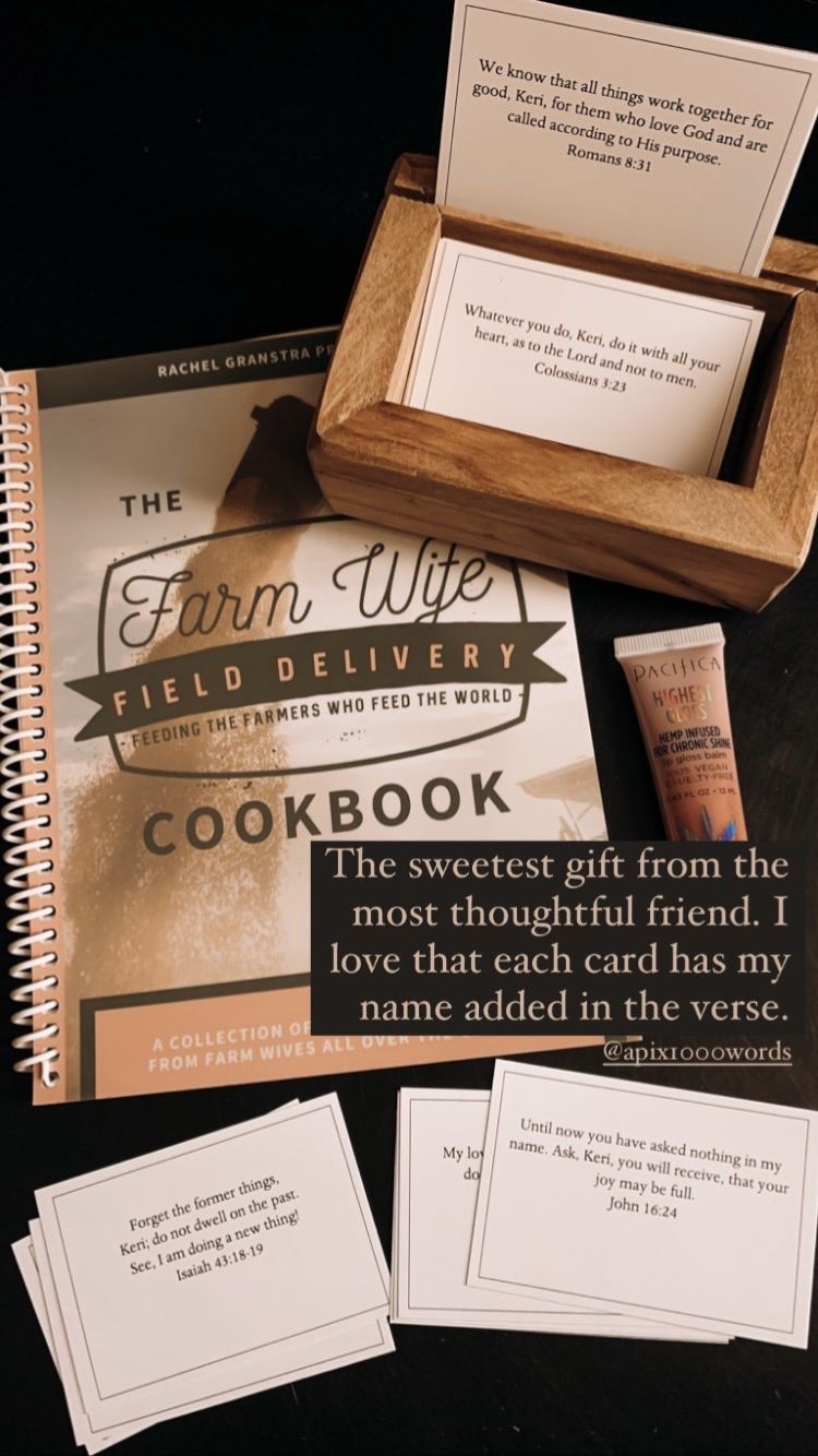 Customer photo review of Farm Wife Field Delivery Cookbook