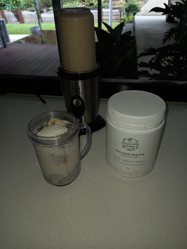 Customer photo review of Collagen Protein | Unflavoured