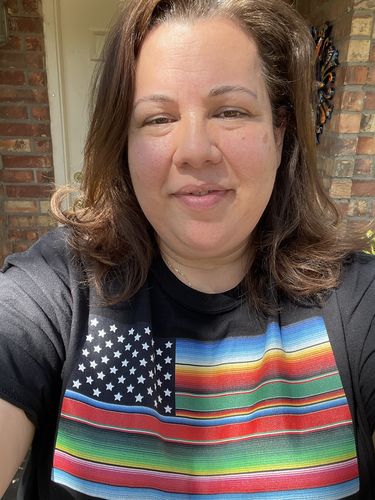 Customer photo review of Cross-Culture OG Flag Chingon T-shirt