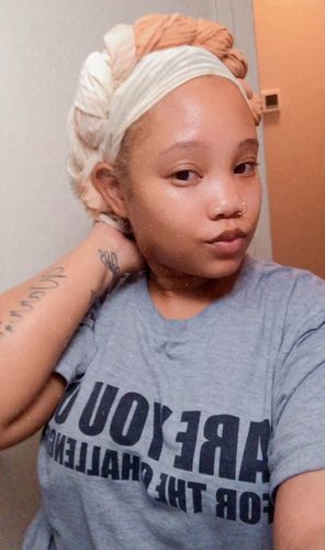 Customer photo review of Classic Ombre Light Headwraps