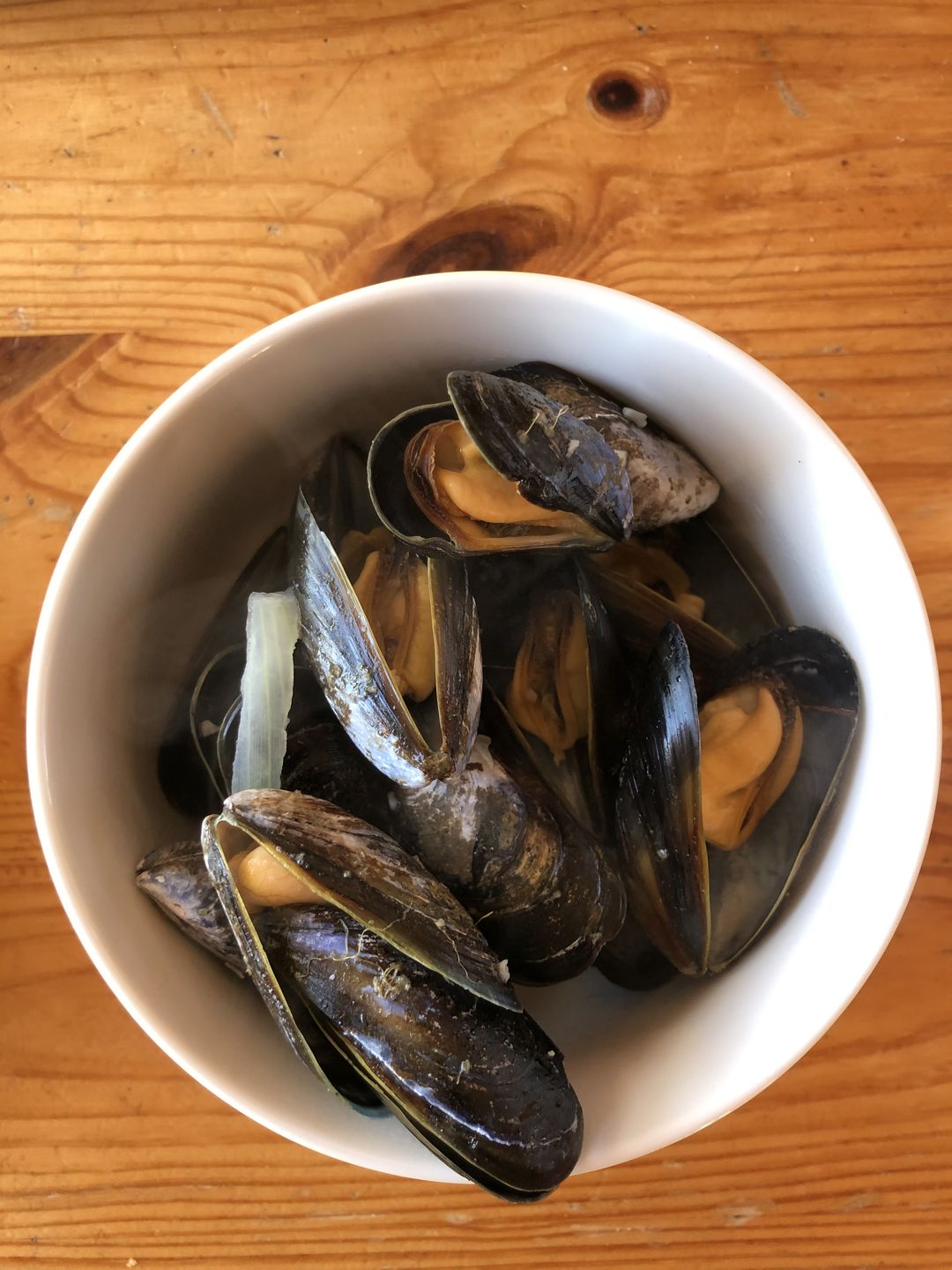 Customer photo review of Fresh Scottish Mussels (1kg)