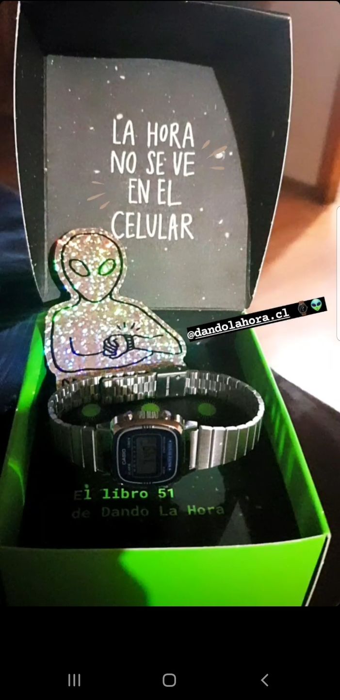 Customer photo review of Reloj Casio Vintage LA670WA-2DF Plateado Azul