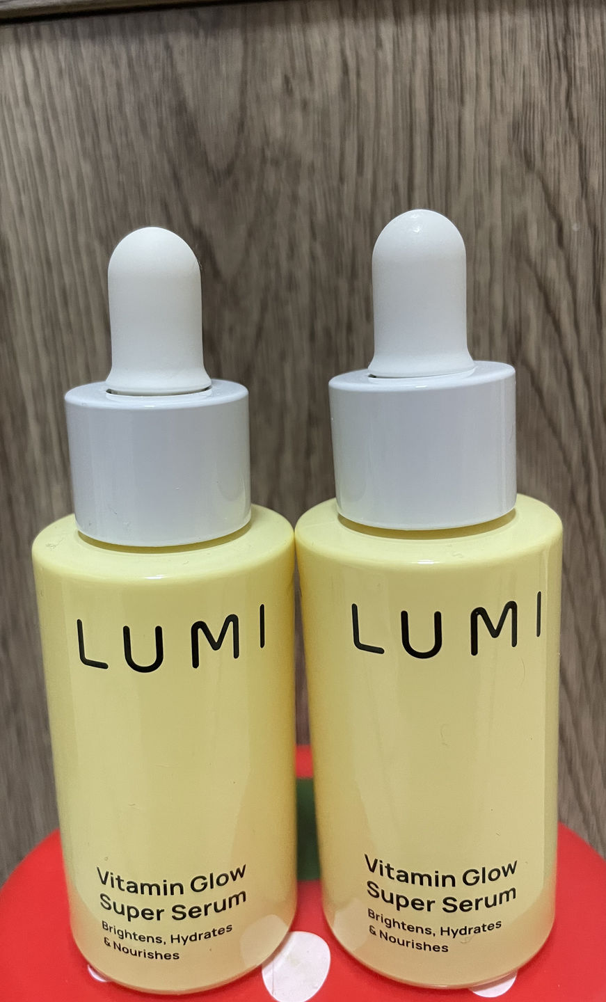 Customer photo review of Vitamin Glow Super Serum