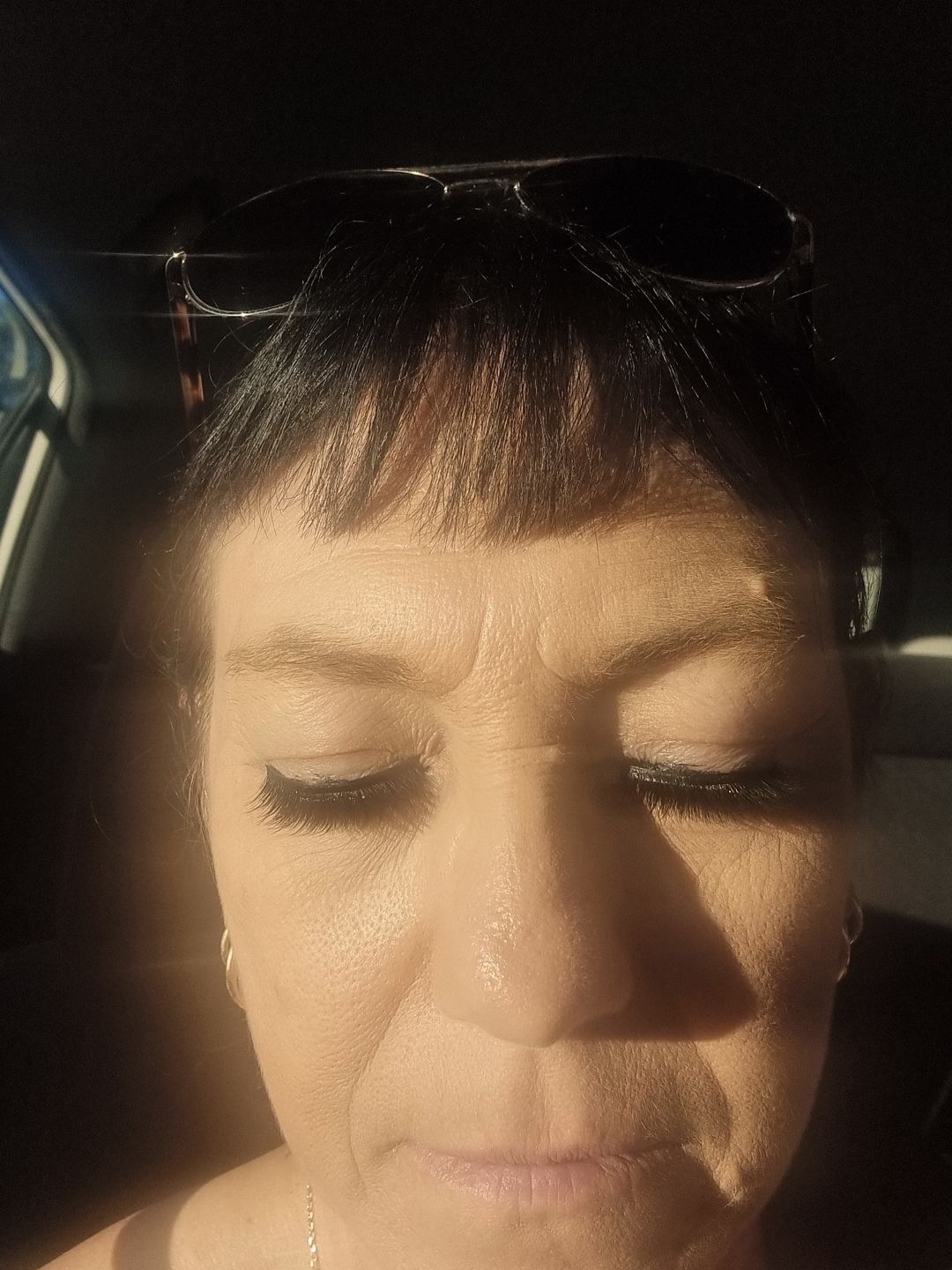 Customer photo review of Amber Magnetic Lash