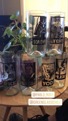 Customer photo review of Vasos Star Wars - A New Hope - Juego de 6 Vasos