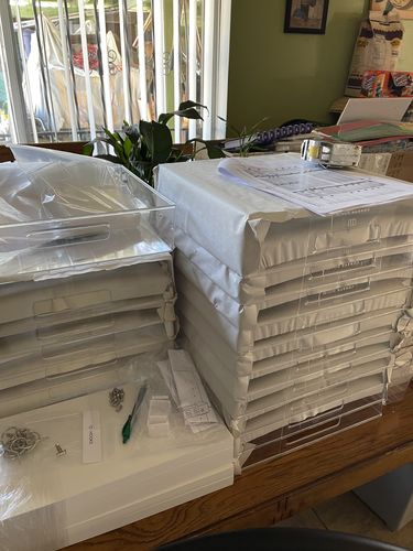 Customer photo review of + 40 InView™ Tote and track system