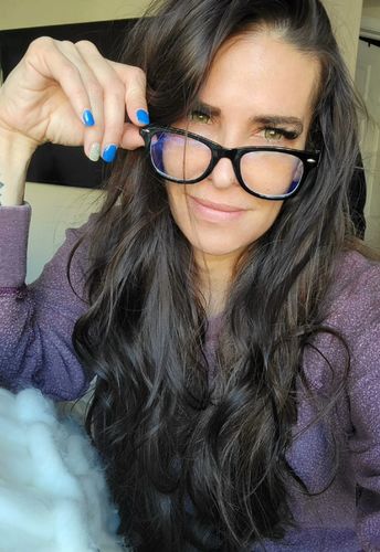 Customer photo review of Norko Green Contact Lenses(12 months wear)