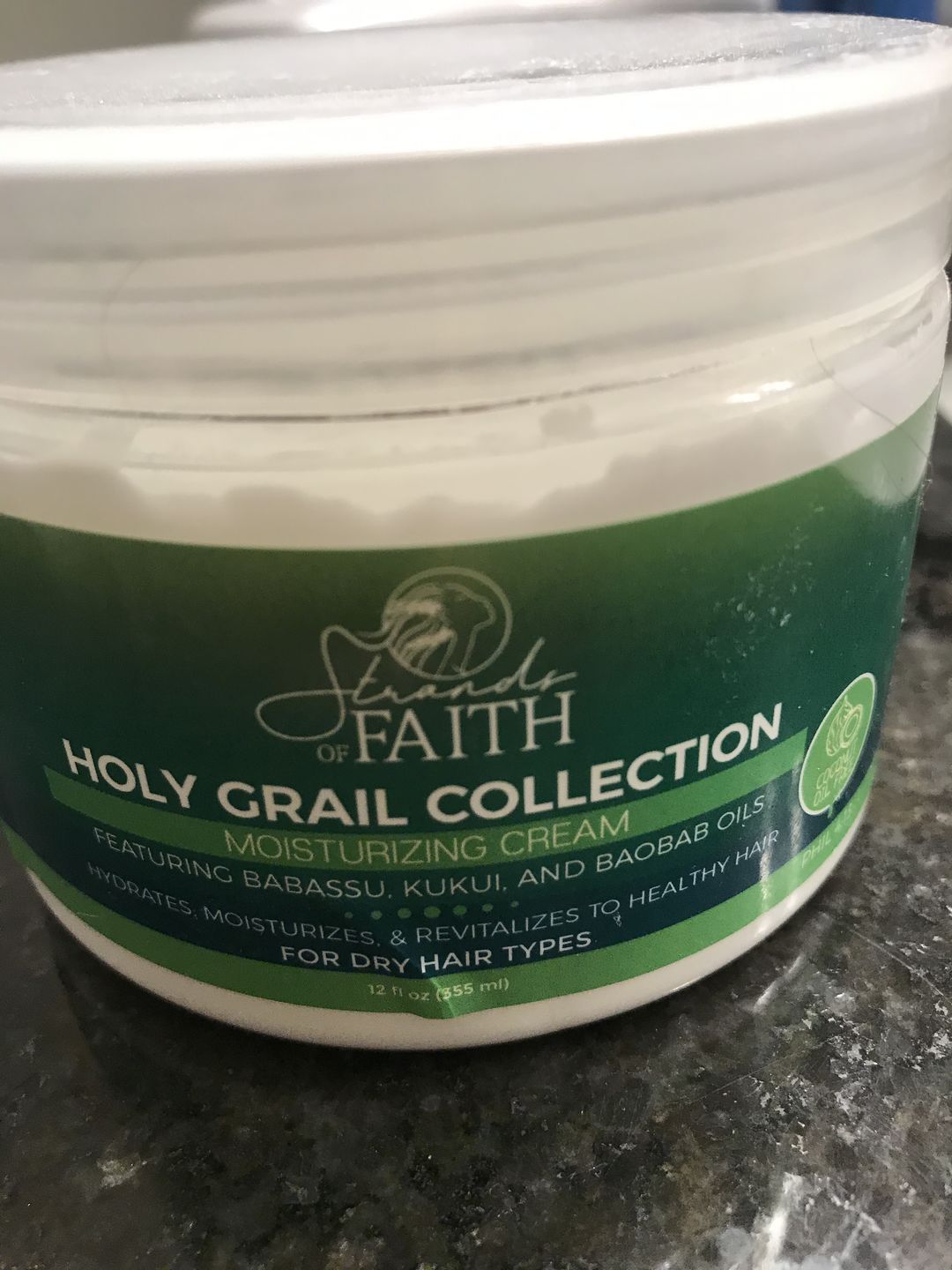 Customer photo review of Moisturizing Cream (12oz)