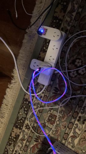 Customer photo review of Your LED Go To Cable - Charges All Your Devices