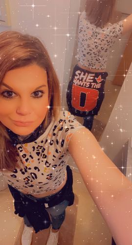 Customer photo review of AB She Wants the Diesel Hoodie ( Black / Red )