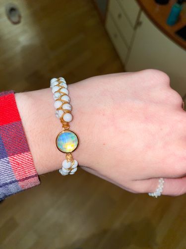 Customer photo review of Opal Bracelet