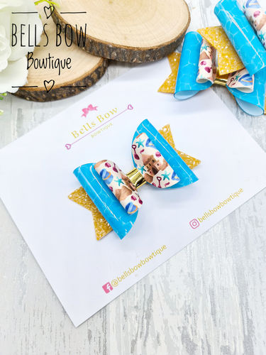 Evelyn F. review of Bow Box® April Mermazing Exclusive Monthly Bow Makers Fabric Subscription Box image 1 out of 1