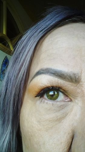 Customer photo review of Gem Brown Contact Lenses(12 months wear)
