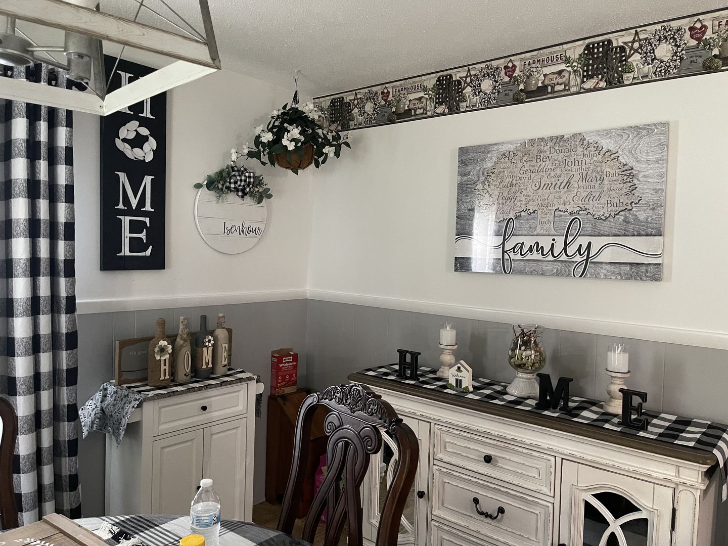 Customer photo review of Personalized Names on Tree "Family" Premium Canvas
