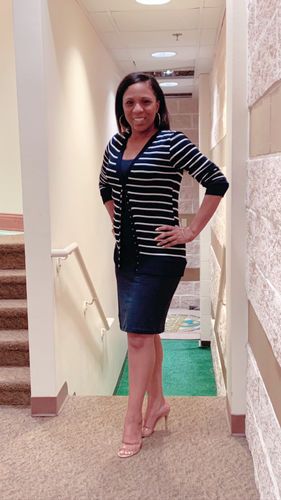 Customer photo review of Booked & Busy Set (Navy/Ivory)