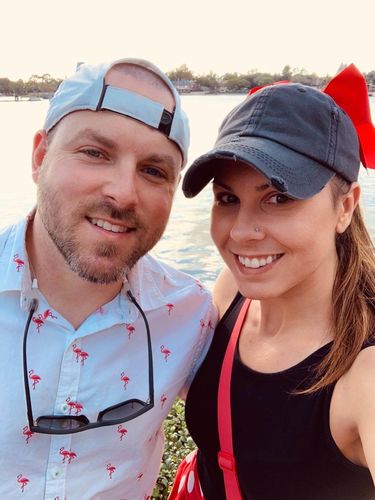 Customer photo review of Distressed Ponytail Summer Cap