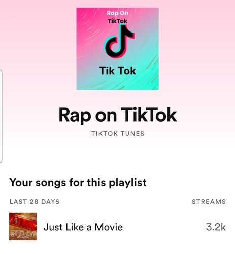 Customer photo review of Rap on TikTok (93k)