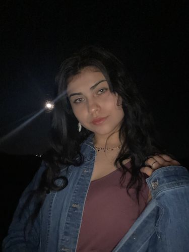 Customer photo review of Icy Grey Prescription Contact Lenses