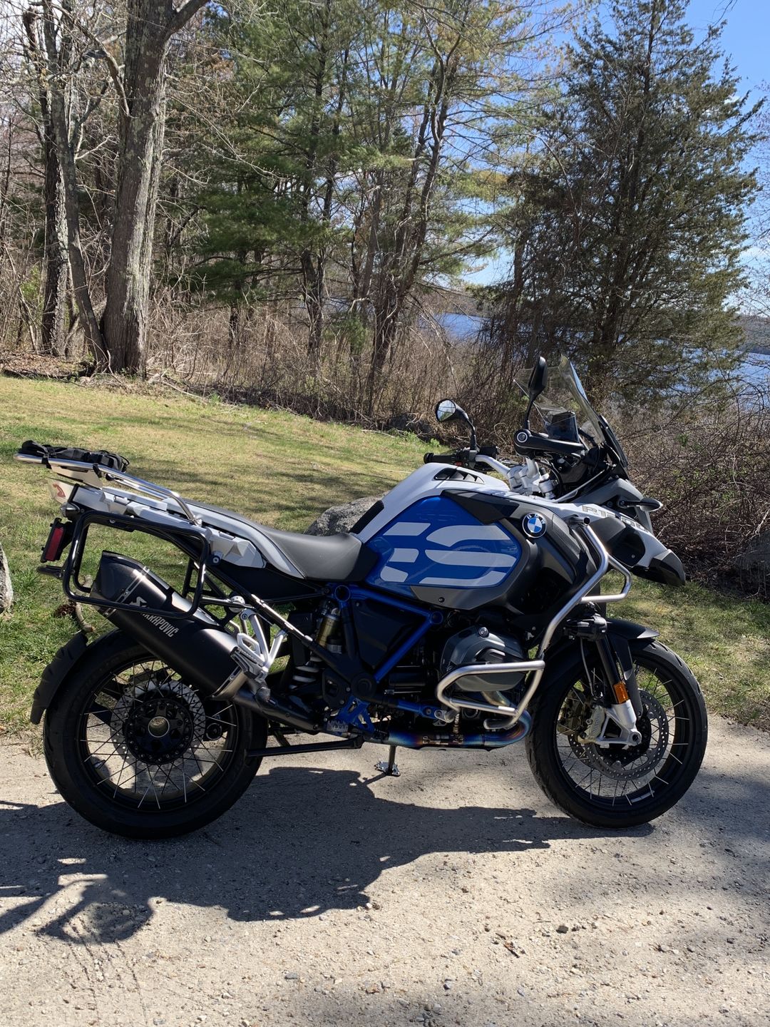 Customer photo review of Side Stand Foot Extension BMW R1200 GS Adventure / BMW R1250 GS Adventure