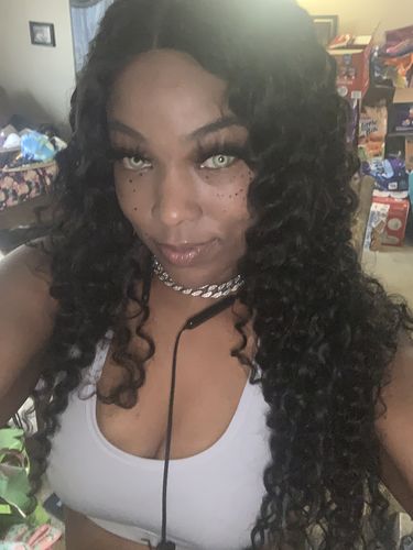 Customer photo review of New York Grey Prescription Contact Lenses