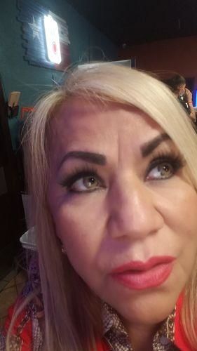 Customer photo review of DNA Taylor Brown Hazel Prescription Coloured Contact Lenses