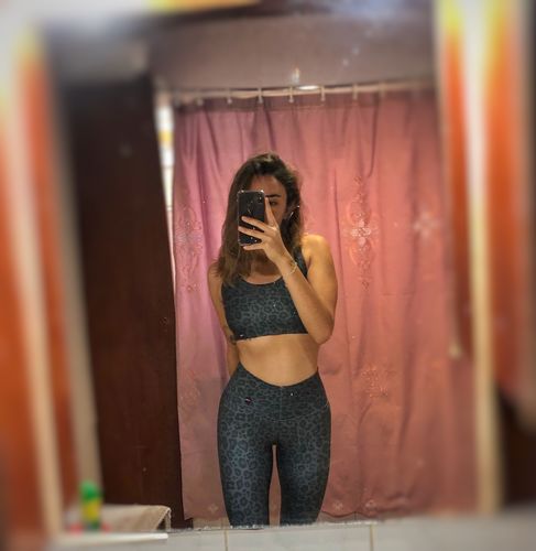 Customer photo review of Pack Dress Print Black