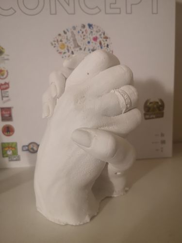 Customer photo review of Páros | Kézszobor készítő - Szett