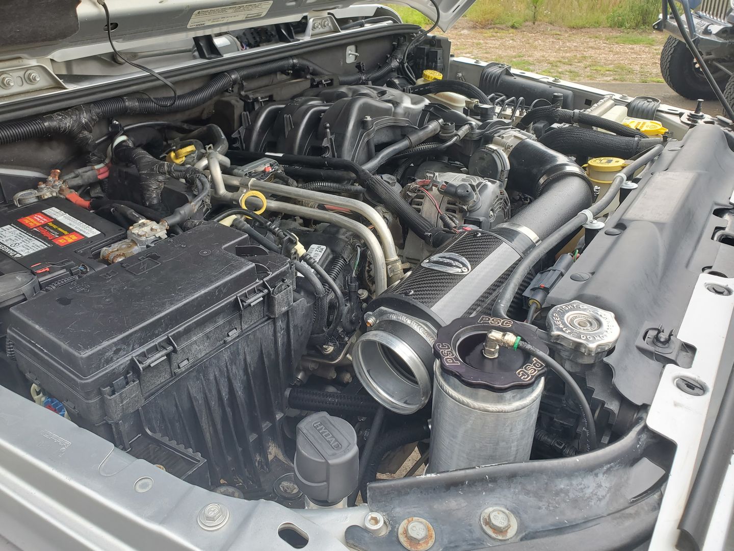 Customer photo review of 2012 - 2018 JEEP Wrangler JK RIPP Cold Air Intake Kit