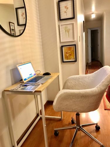 Customer photo review of Escritorio industrial MIMA 70 x 40 Blanco