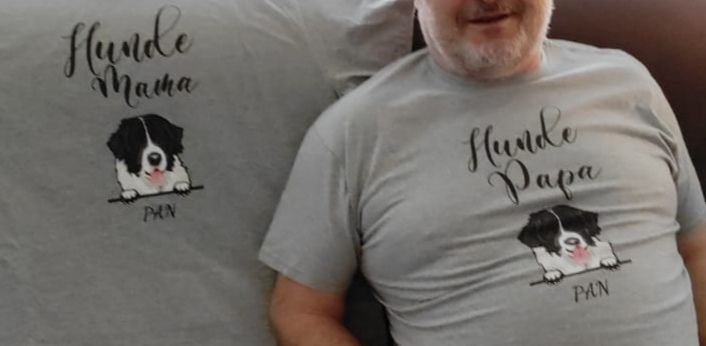 Customer photo review of Haustiereltern - Individuelles T-Shirt