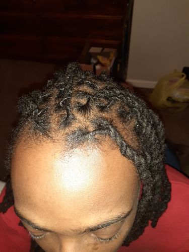Customer photo review of Braids, Loc & Twist Firm Hold Pomade | 4 oz