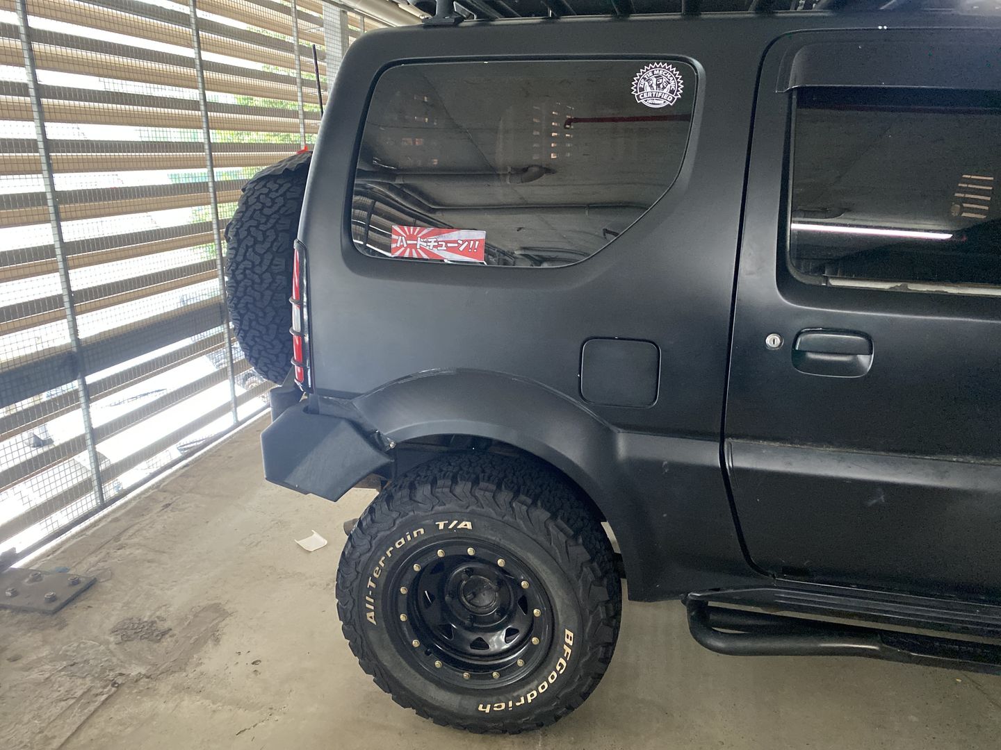 Customer photo review of Zip Tie Mechanic Sticker