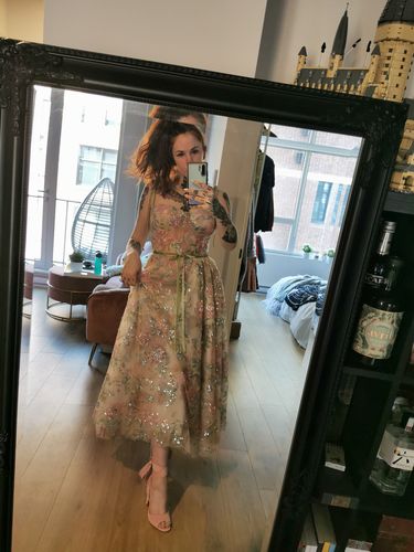 Floral Fantasy Dress | Teuta Matoshi