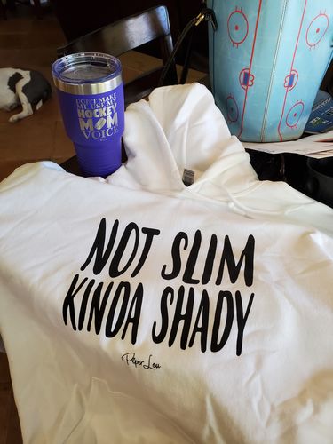 Customer photo review of Not Slim Kinda Shady Winter Apparel