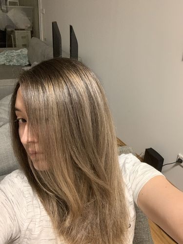 Customer photo review of Tratamiento Reparador Cabello