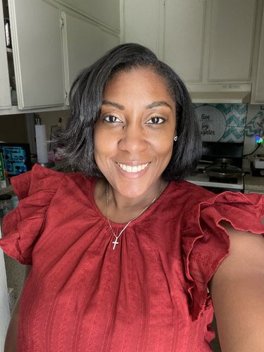 Customer photo review of EAP 1" Ceramic Flat Iron