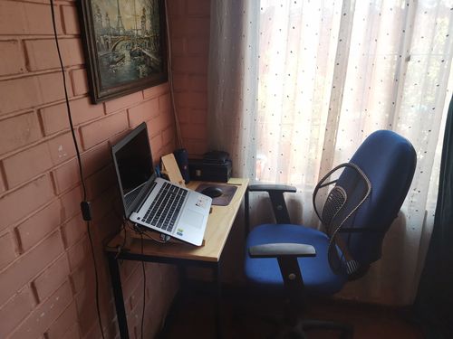 Customer photo review of Escritorio moderno MIMA 70 x 40 Negro