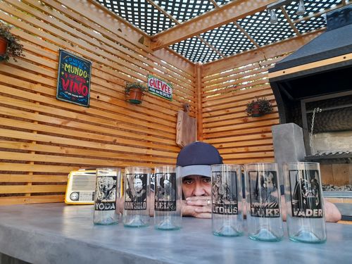 Customer photo review of Vasos Star Wars - A New Hope - Juego de 6 Vasos