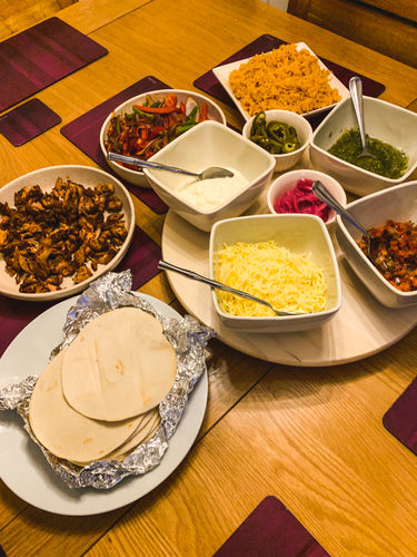 Customer photo review of Boojum Chicken Fajita Meal Kit For 4 People