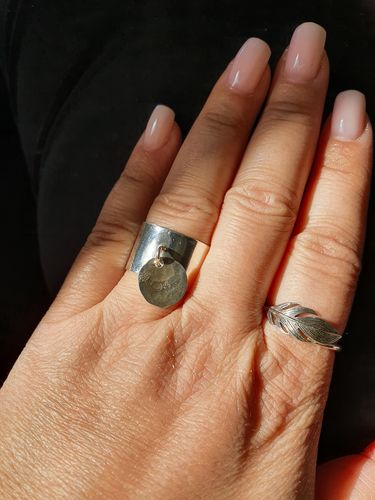 Customer photo review of Bague Silver Ring en argent massif 925/00