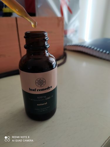Customer photo review of 30ML Full Spectrum CBD Tincture